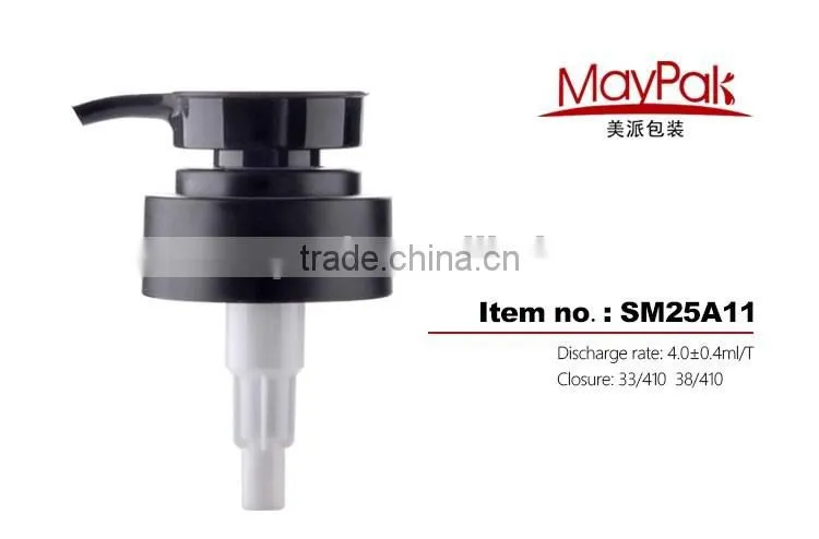 Hiqh quality liquid soap double collar lotion dispenser pump