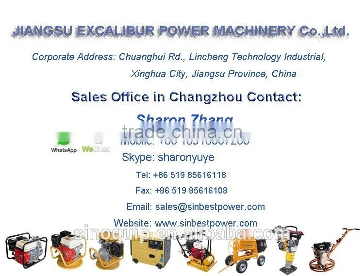 3inch Irrigation Pump Powered by Robin Engine EY20