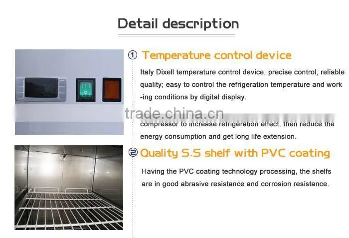 580L Vertical Commercial Kitchen Freezers For Sale/Freezer Vertical/Fridge And Freezer
