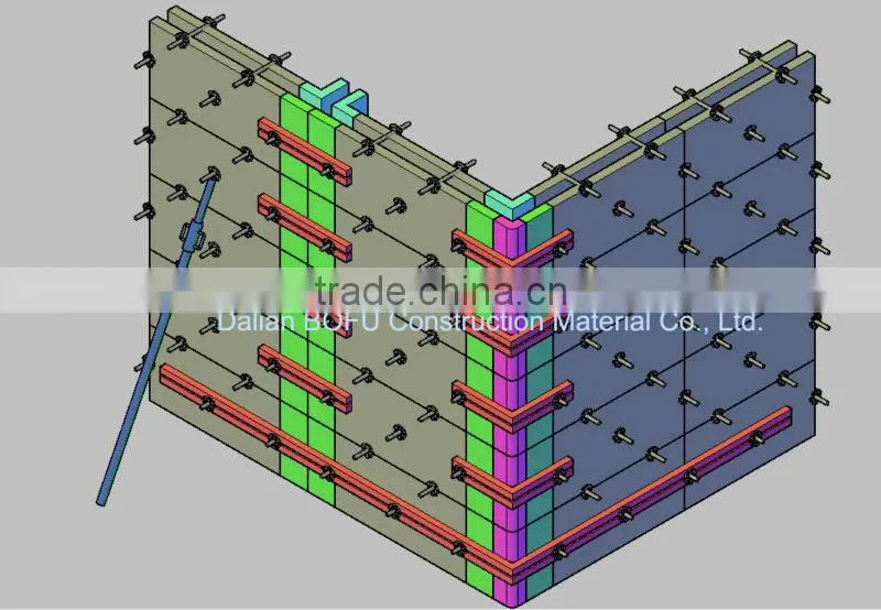 plastic formwork system | plastic building formwork