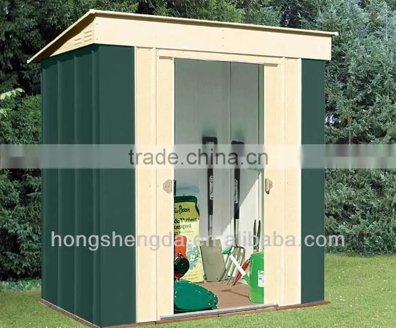 modern high quality metal frame garden shed for sale