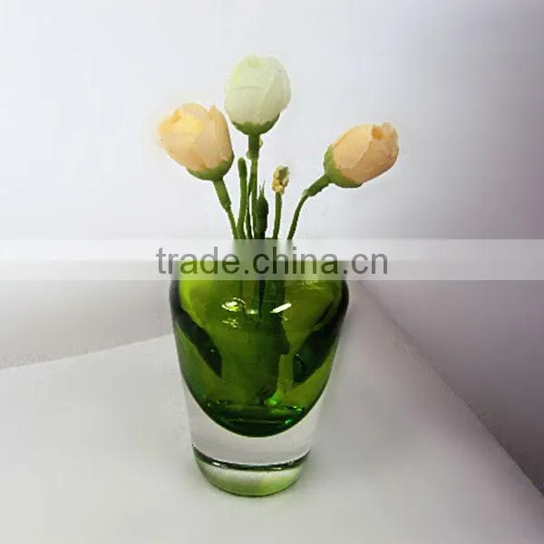 wholesale turquoise aroma reed diffuser bottle; lady diamond shape hand blown glass perfume bottles
