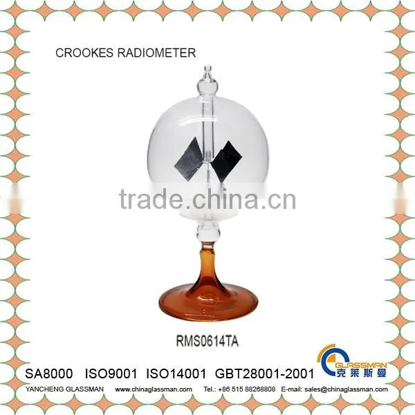 classic desktop decoration Crookes radiometer solar radiometer RMS0614TB