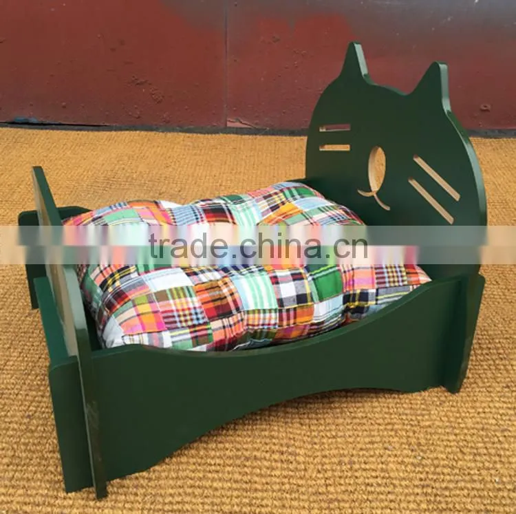 small wooden pet bed for custom and wholesale