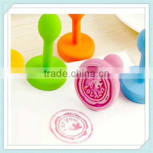 2014 Hot selling stamp Eco-friendly silicone stamper