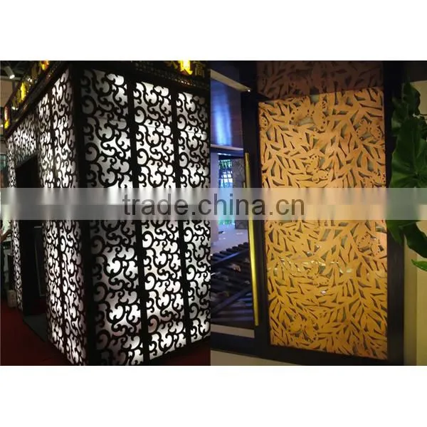 Outdoor Curtain Wall Aluminium Decorative Perforated Metal Panel