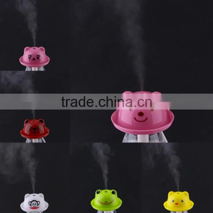 Hot selling Cartoon Bottle Cap Shape Mini USB Humidifier Air Humidifier