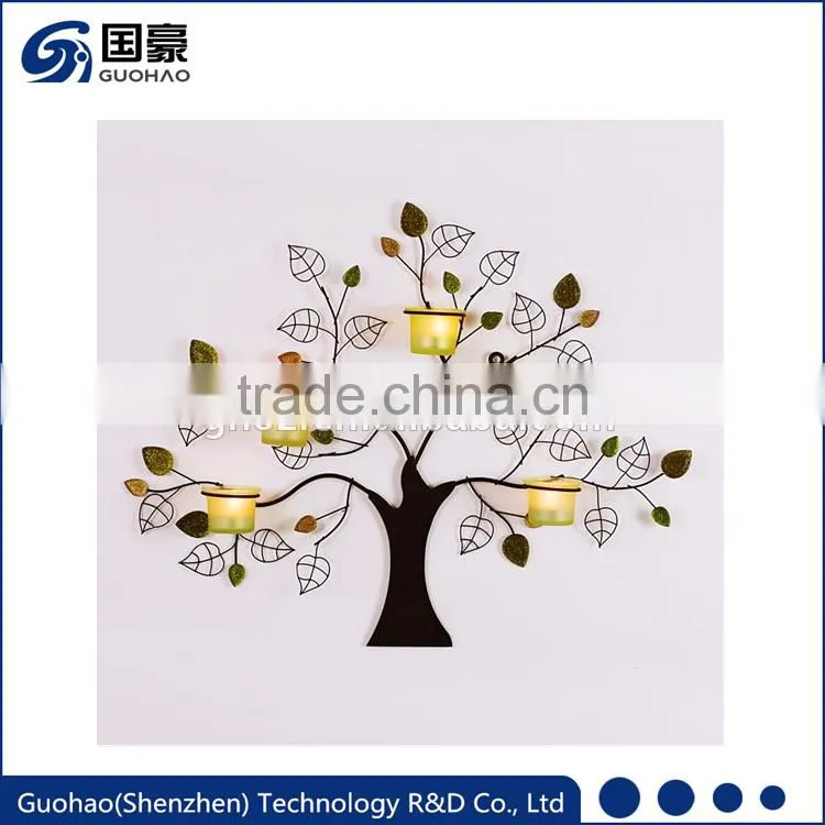 OEM latest Chinese supplier plastic pillar candle holder