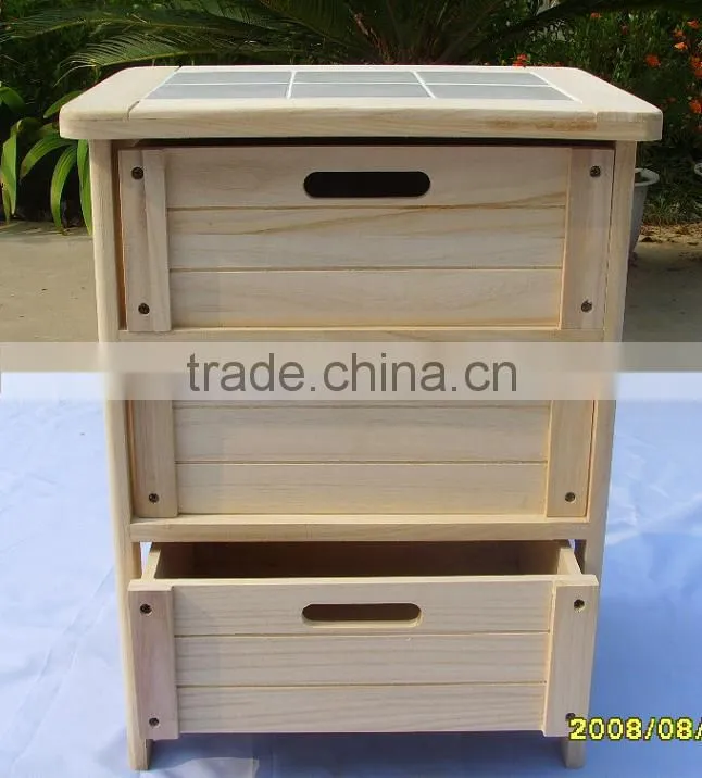 Wooden furniture clothes cabinet