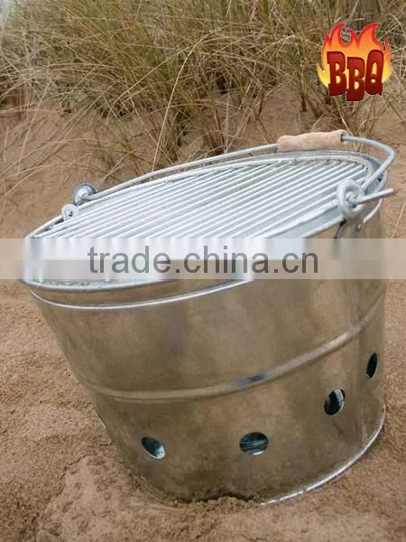 BBQ bucket charcoal grill/easy grill