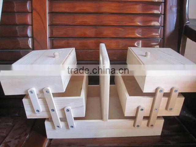 modern wood more drawers jewelry mini box