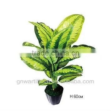 GNW G44 Indoor Landscap Table Centerpieces Potted Artificial Aquarium Plants for Home ornament