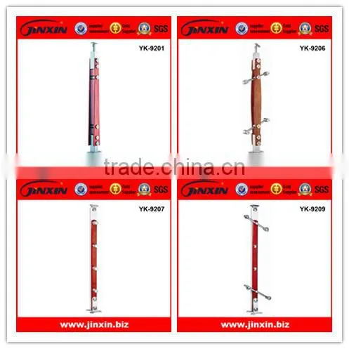 stainless steel 304 316 glass balustrade/project railing balusters for project
