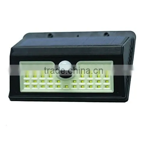 2017 new low price high qulity 45LED motion waterproof solar light for outdoor ,garden ,patio