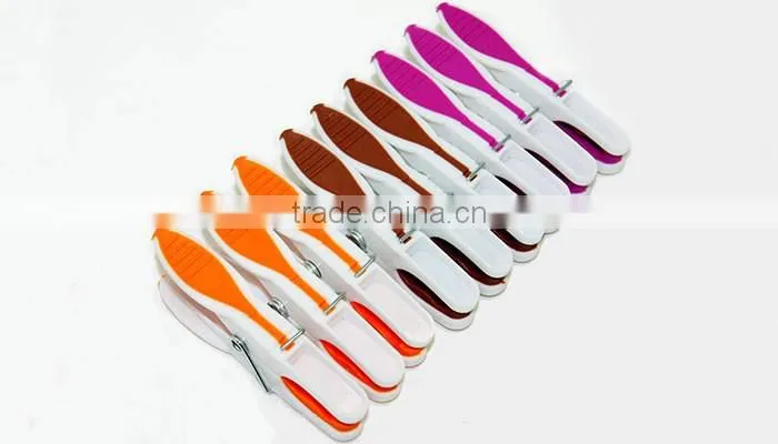 packed into plastic basket peg clothes drying new material plastic clip