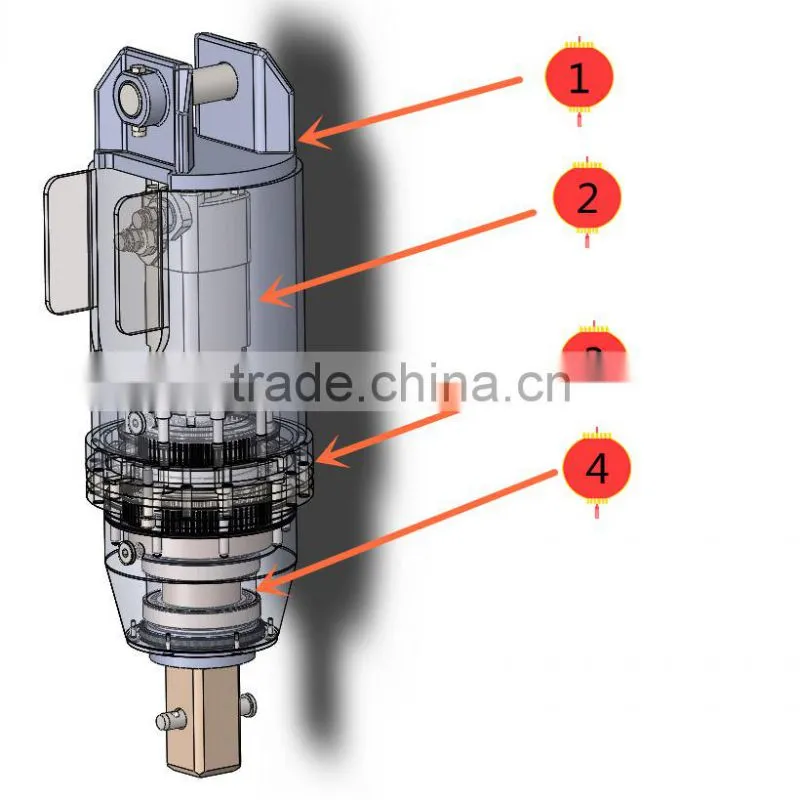 hydraulic Earth auger