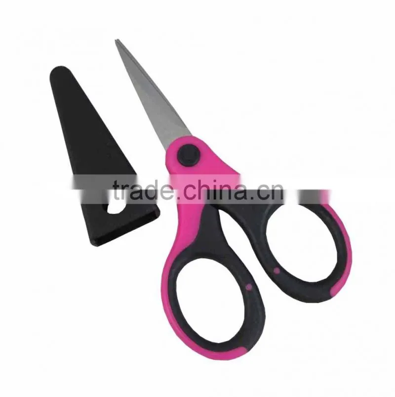 Popular Plastic Handle Student Small Scissors