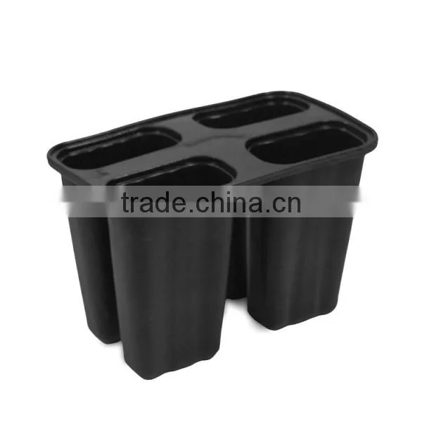 silicone 4 cavities ice mold industrial popsicle molds rubber ice maker