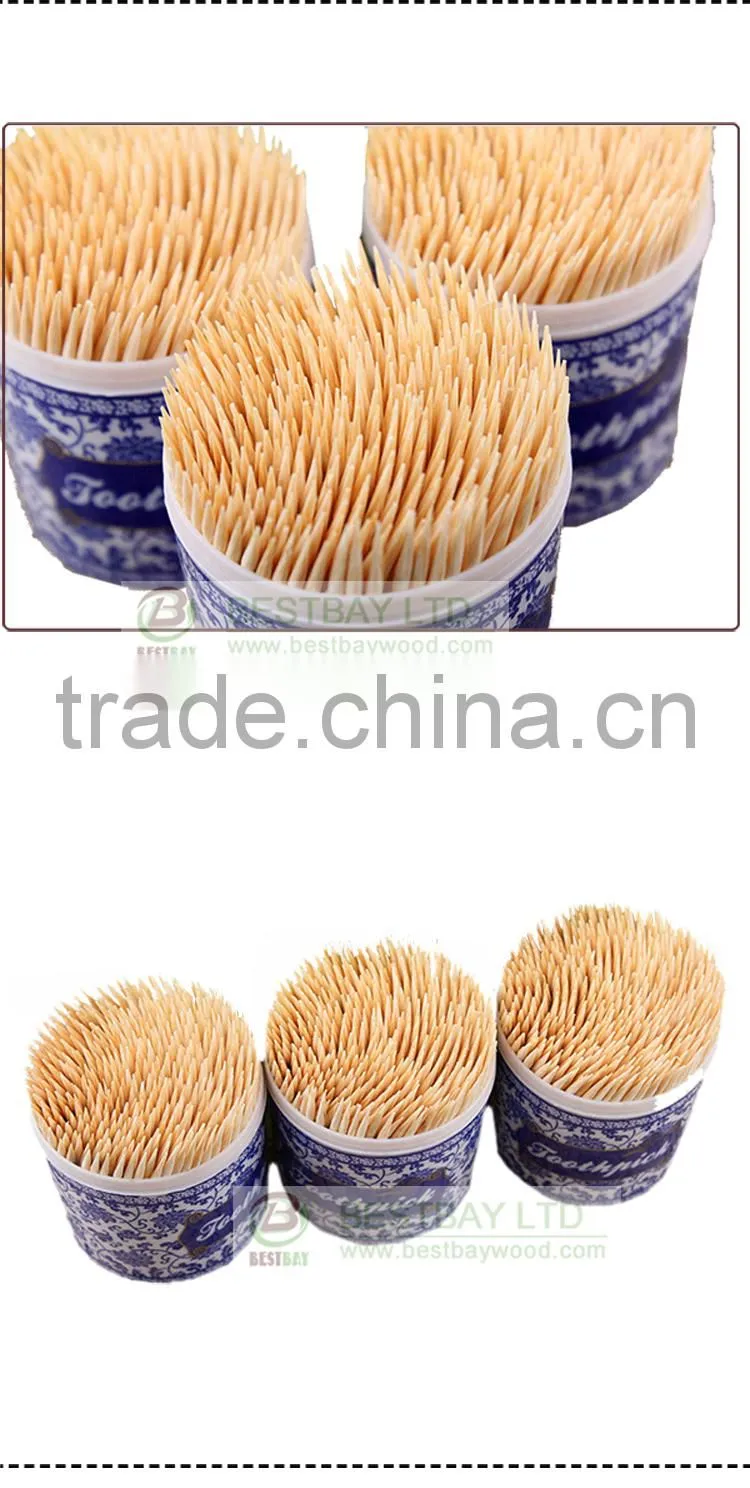 Two point bamboo toothpick