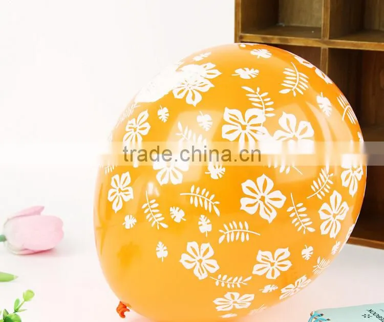Customized 100% Natural Latex Free Balloons Birthday Wedding Decoration Party Printed Balloon