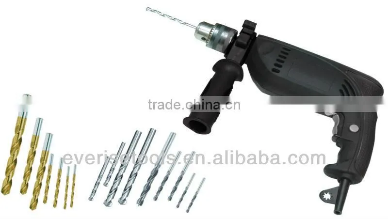 DIN338 titanium hss twist drill set in durable case