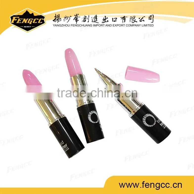 Promotion customized logo plastic mini ballpen with string for hanger