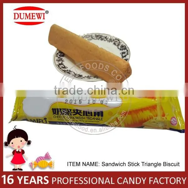 Cheese Sandwich Triangle Stick Biscuit