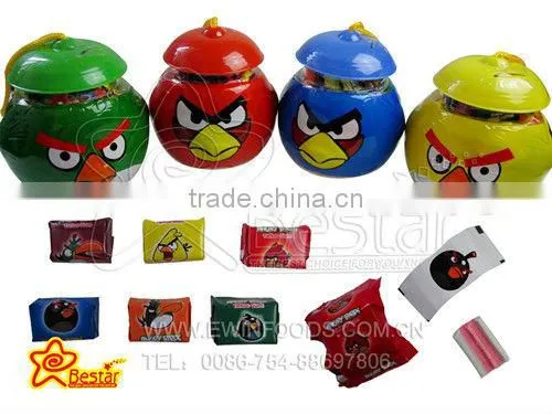 Lunch Box Bubble Gum with Funny Tattoo