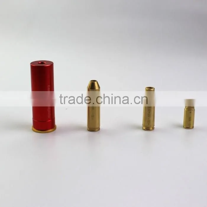 Erains TAC Optics Shortgun Perfect Gold Full Brass CAL:12 Gauge Cartridge Red Laser Pointer Bore Sighter (ES-LCBS23)