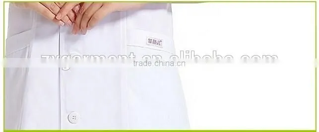 High quality medical uniform white scrubs