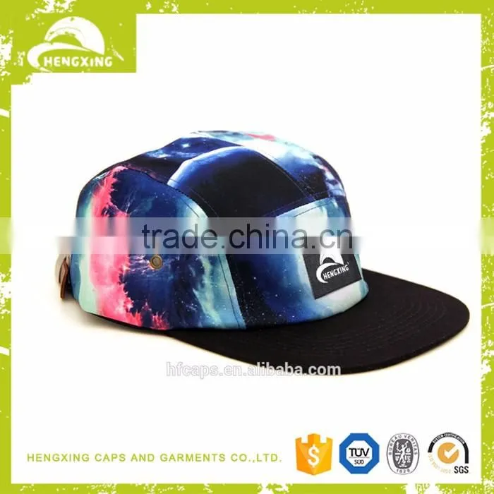 Galaxy 5 Panel Caps And Hats/Design Your Own 5 Panel Hat Cap/Wholesale 5 Panel Cap