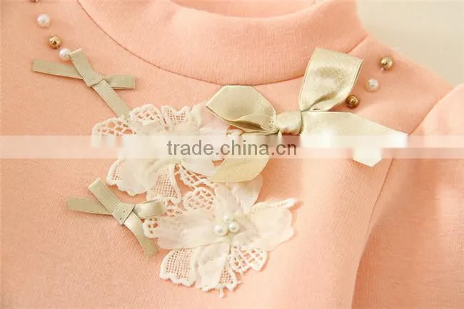 Autumn Baby Girl Cotton Long Sleeve T Shirts, Korean Girls Fashion T Shirts