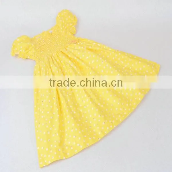 R&H 2014 casual high quality hot selling little baby dress designs
