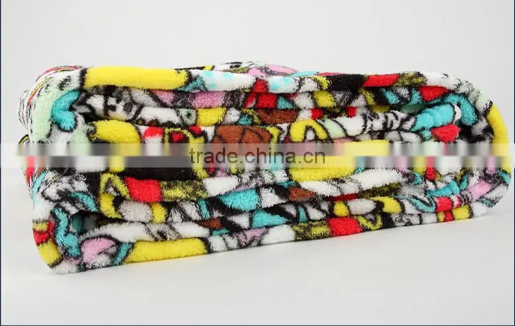 2014 coral fleece printing blankets