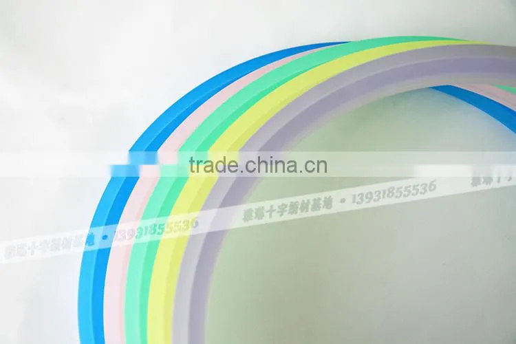 China wholesale colorful embroidery frames plastic hoops frosted embroidery hoop craft hoops cross stitch 15cm