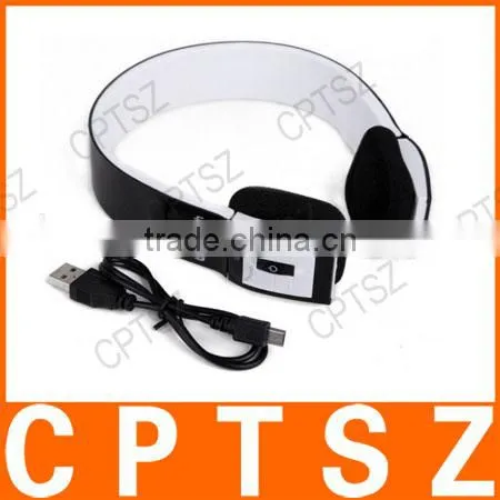 BH23 Bluetooth V3.0+ERD Handsfree Stereo Headset w/ Microphone - Silver + Black