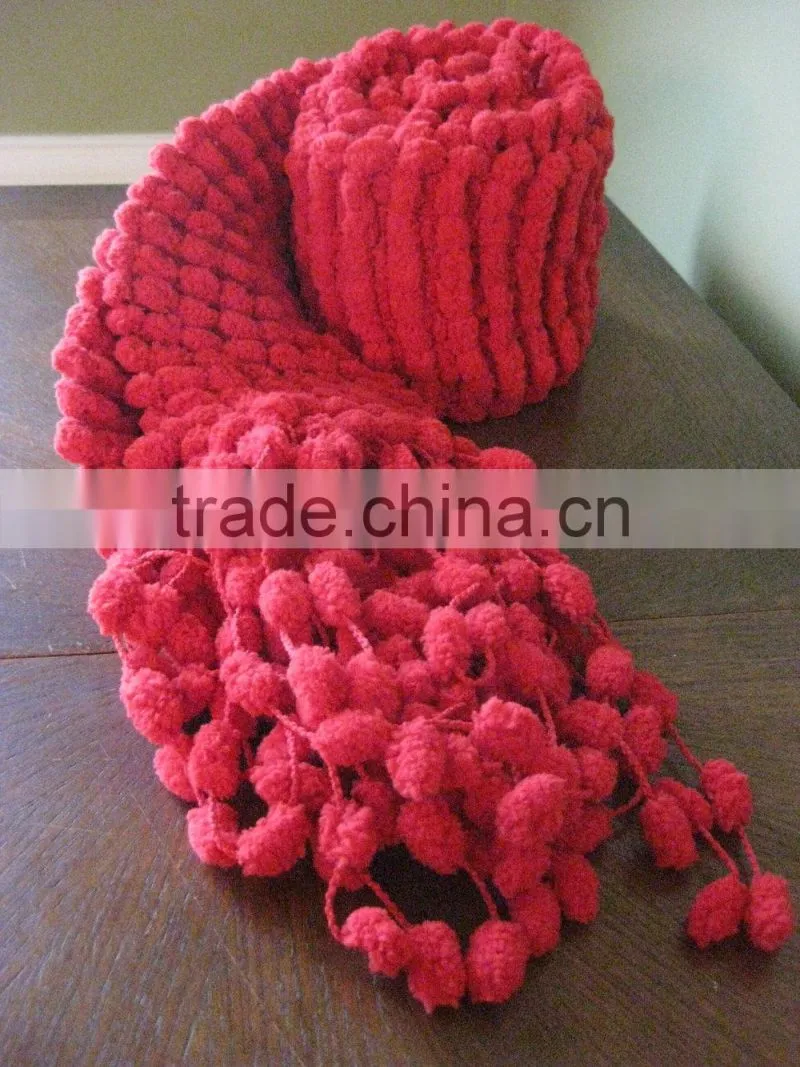 2014 BEST selling lily yarns big loop yarn knitting scarf