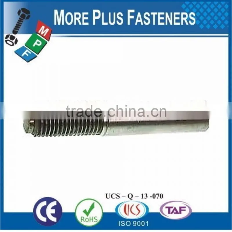 Made In Taiwan External End Threaded Taper Pin