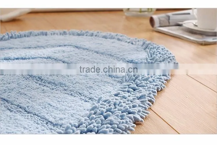 Outdoor floor mat jacquard chenille shaggy fabric