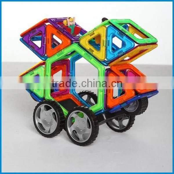 Intelligent magnetic construction set toys for brain development