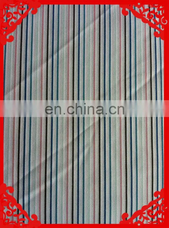2014 fashion latest new Italy design pattern BAMBOO 100 cotton yarn dyed woven fabric