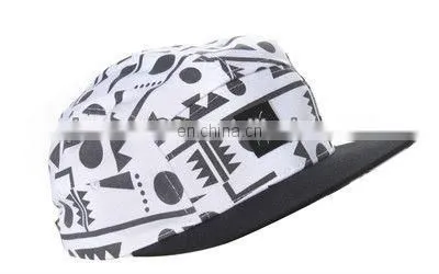 TRIBAL PATTERN 5 PANEL HAT AZTEC PRINT FABRIC FOR HAT