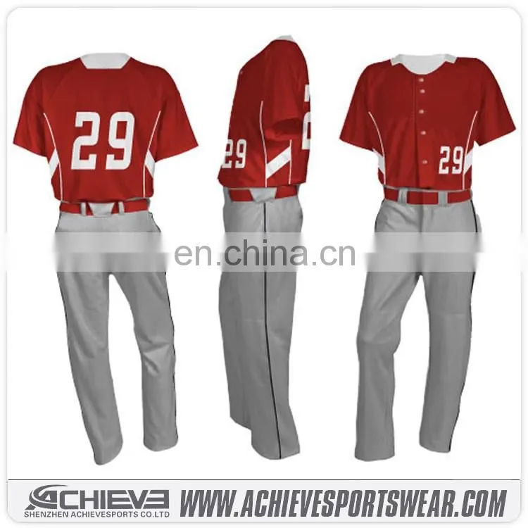 custom baseball uniform kits/baseball uniform number 37