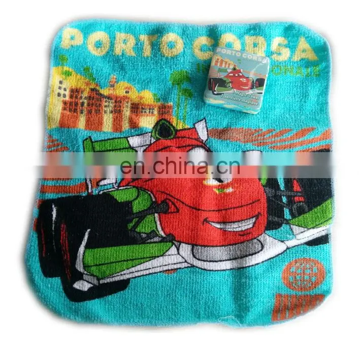 BEST SALE wholesale cheap 100% cotton towels magic compressed towel Printing Cotton face Towel for gift