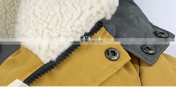 Windbreaker and waterproof quilted down jacket for men