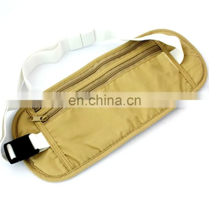 Hidden Nylon Rfid Women Travel Waist Band