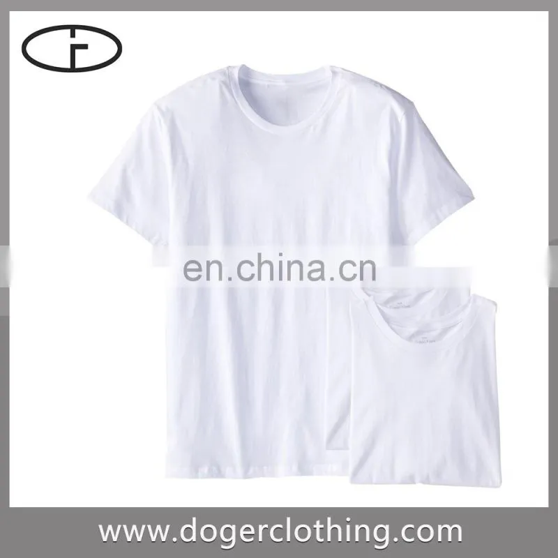 Excellent quality mens white color t shirt on sale