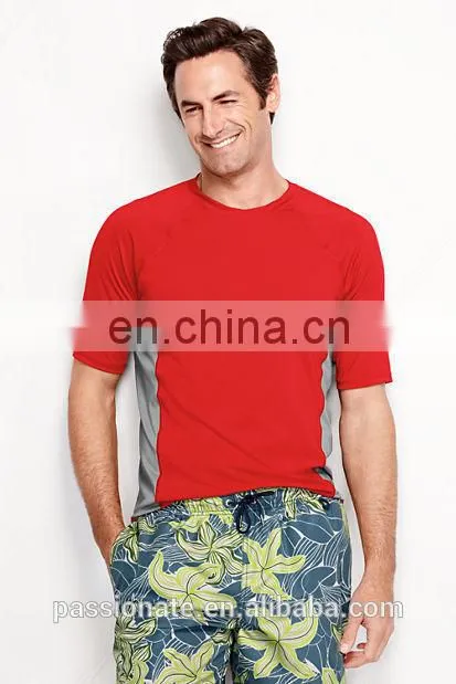 Sublimation Surf Rash Guard Men's Lycra T shirt