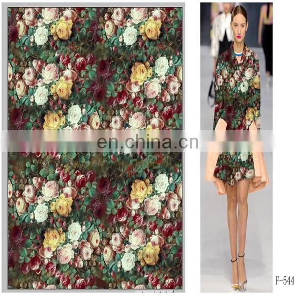 Printed Cotton Fabric Spandex Jersey Knitted Products