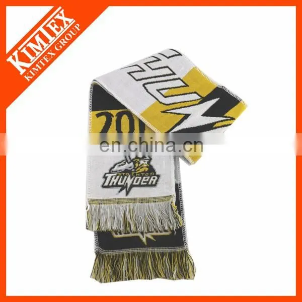 Custom Acrylic/Spandex Jacquard Scarf
